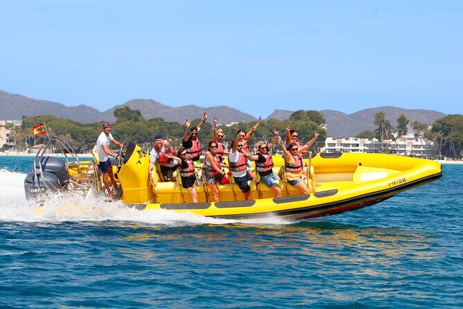 1 Hour of Adrenaline and Speedboat adventure in Alcúdia - The Big Idea: One Hour, Lots of Sea Time