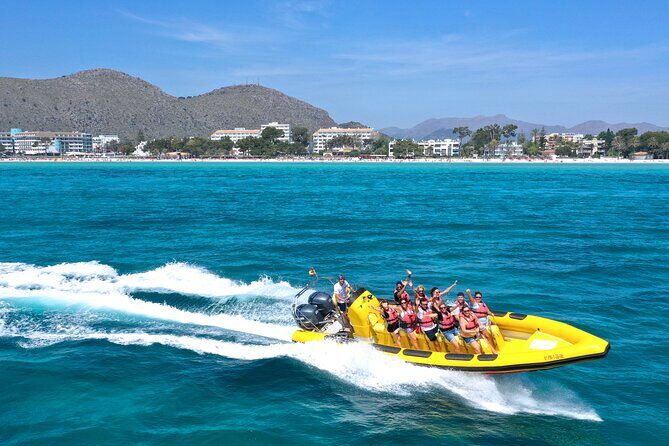 1 Hour of Adrenaline and Speedboat adventure in Alcúdia - The North Coast Run: Fast, Scenic, and Built for Photos