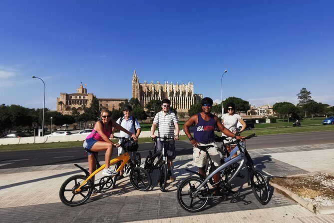 3 Hours E-Bike Tour in Palma - Palau de l’Almudaina and La Seu: royal palace energy meets cathedral scale