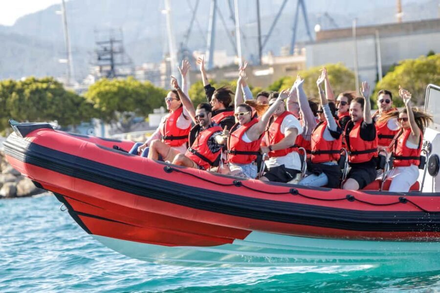 Alcudia: 2-Hour Sightseeing Speedboat Tour with Snorkeling - Meeting at Alcudiamar Marina, bag storage, and what to bring