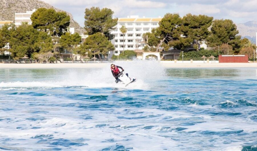 Alcudia: 30-Minute Jet Ski Adventure for Beginners & Photos - The intro course and tandem riding: how to share the pilot seat