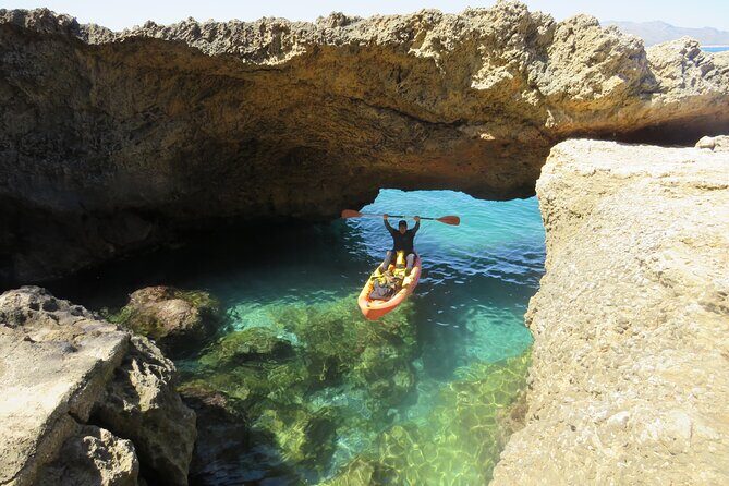 Alcudia: Guided Sea Kayaking & snorkelling Tour (day & sunset) - Sunset tour: the views do the talking