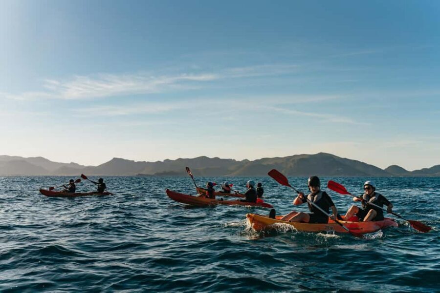 Alcudia: Guided Sea Kayaking Tour with Snorkeling - Snorkeling in north Mallorca’s calm water: gear help makes a big difference