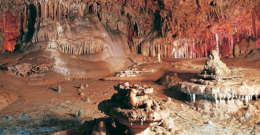 Alcudia: Half-day Caves of Hams, Blue Caves and documentary - Blue Cave and Modern Cave: LED magic meets real stone
