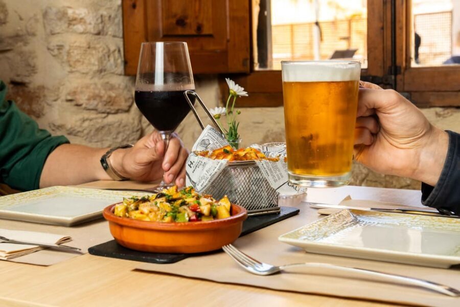 Alcudia: Self-Guided Gourmet Tapas and Wine Tour - Your four tapas stops in Alcudia Old Town