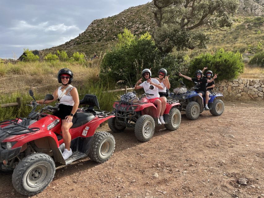 Andratx: Guided Quad Sightseeing Tour - The Ride Around Andratx: Yamaha Grizzly Automatic + GPS Route