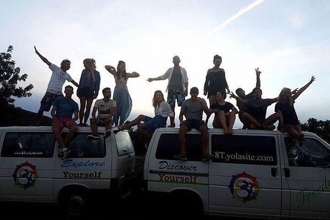 Beach Tours Mallorca. The Happy Vans. - Hidden pools and optional cliff jumps: choose your comfort level