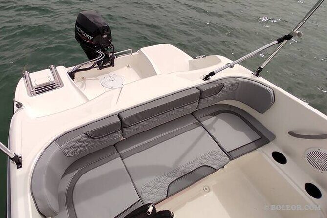 Boat rental without license - B452 'Doris' (4p) - Can Pastilla - Where You Start at Can Pastilla (Pontoon F to a Smooth Departure)