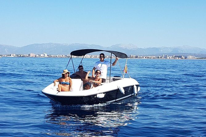 Boat rental without license - B540 'Gaia' (5p) - Can Pastilla - Where you start matters: Carrer de Virgili 36 and the CMSAP Maritime Club