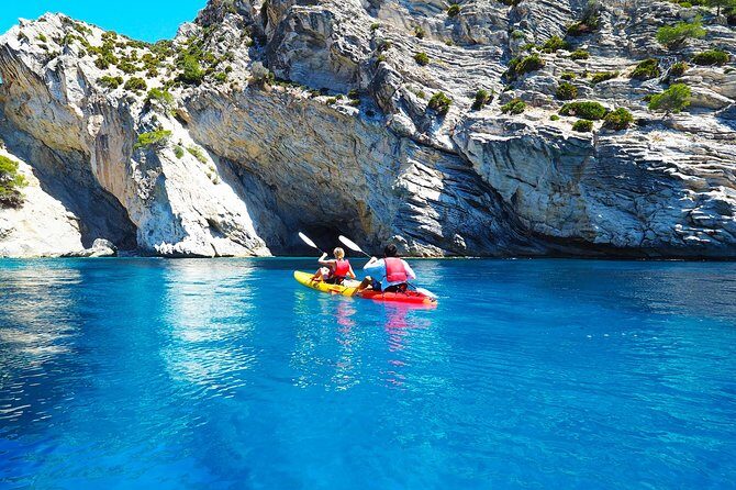 Breathtaking guided Kayak tour from Sant Elm the bay of Cala en Tió - Paddling the coast: Sant Elm to Punta de na Galinda