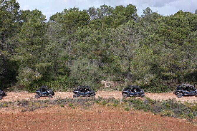 Buggy 2-seater and 4-seater Off-On Road Tour in Mallorca - Llucmajor Edge Stop and the Serpentine Road Up to Santuari de Monti-Sion