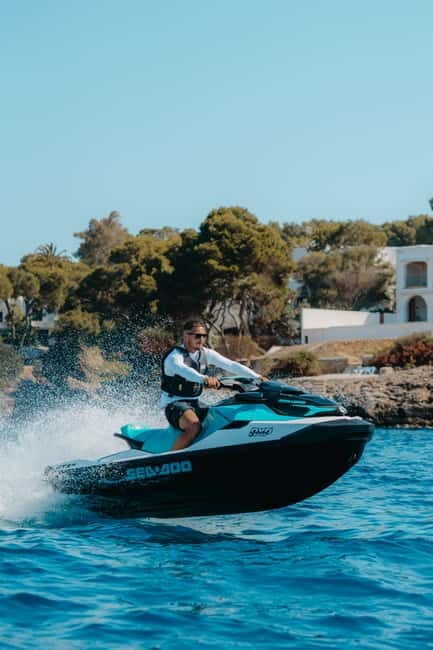 Cala d'Or | Jet Ski Tour 1 hour along southeast coast. - Swim Time and Photo Moments You’ll Want