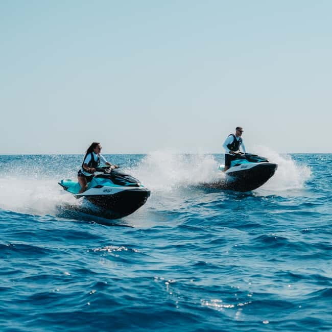 Cala d'Or | Jet Ski Tour 1 hour along southeast coast. - No Boat License Needed: How the Guide Keeps It Safe