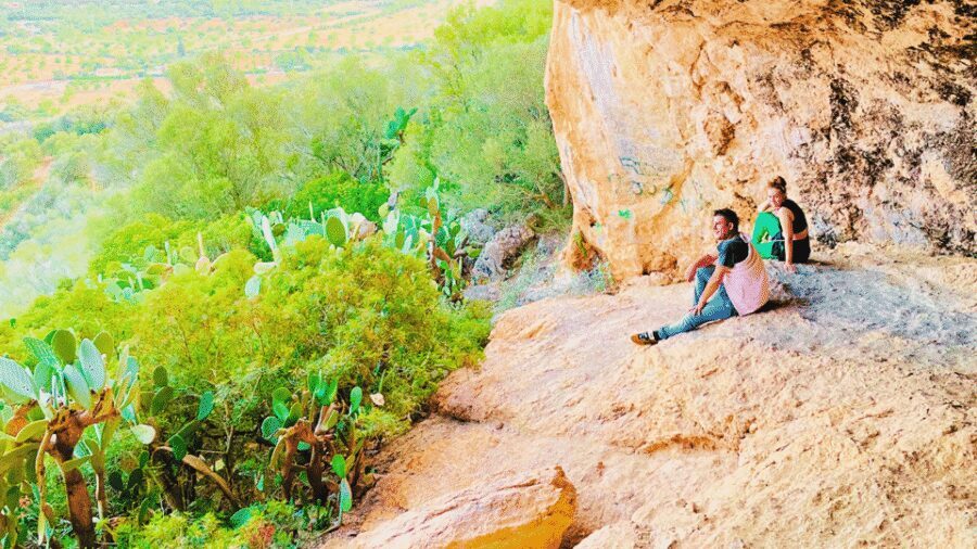 Cala Millor: "Cavemen", cave on a mountain,fun game and hike - Why this Cala Millor cave hike feels different