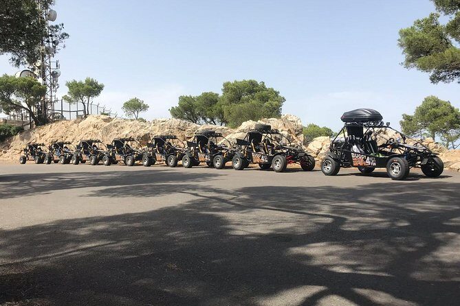 "Cala Millor & Sa Coma: TOP Buggy Tours – your mega experience!" - Torre Serral dels Falcons by Porto Cristo: cliffs and a fire-tower view