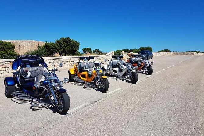 Cala Millor Trike Tour !! Driving licence class B Sufficient - The route’s big promise: Sant Salvador and east-coast panorama views