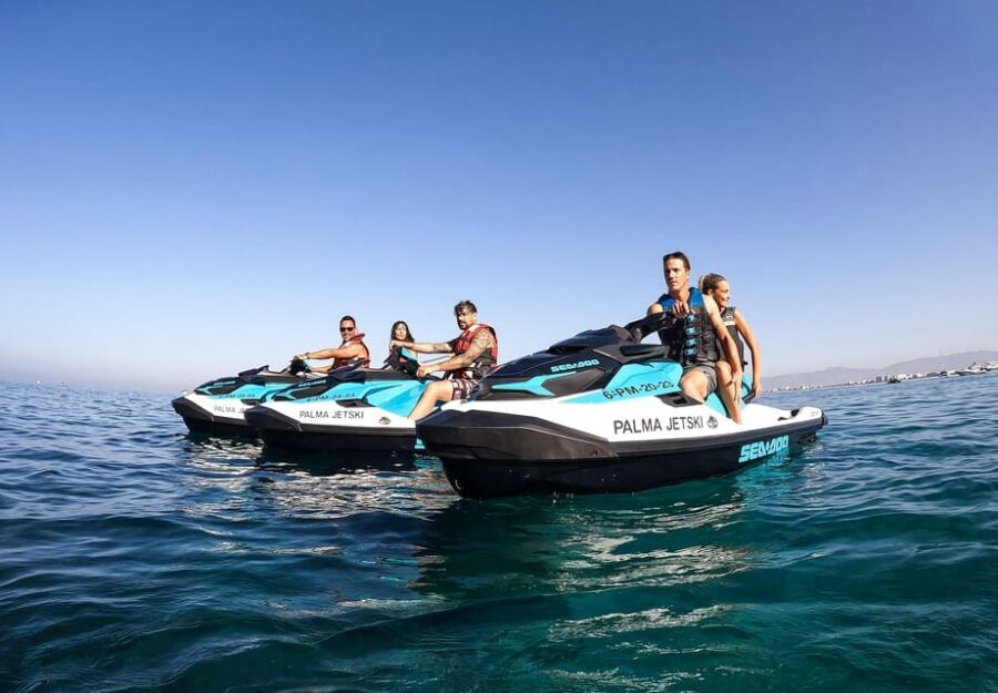 Calanova: Doble Jet Ski excursion with guide - Photo Stops, Dolphin Moments, and the Small-Group Advantage