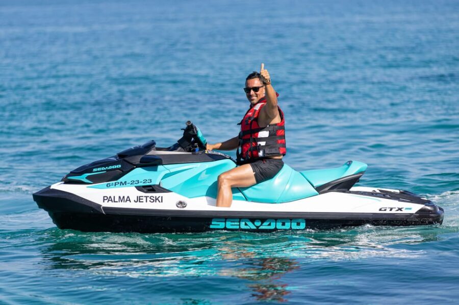 Calanova: Individual Jet Ski excursion with guide - How the 1-Hour Guided Route Works on Mallorca’s Water
