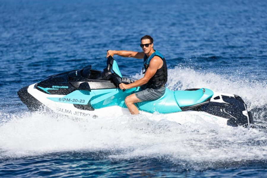 Calanova: Individual Jet Ski excursion with guide - Safety That Actually Shows Up: Instructor, Life Jacket, Insurance