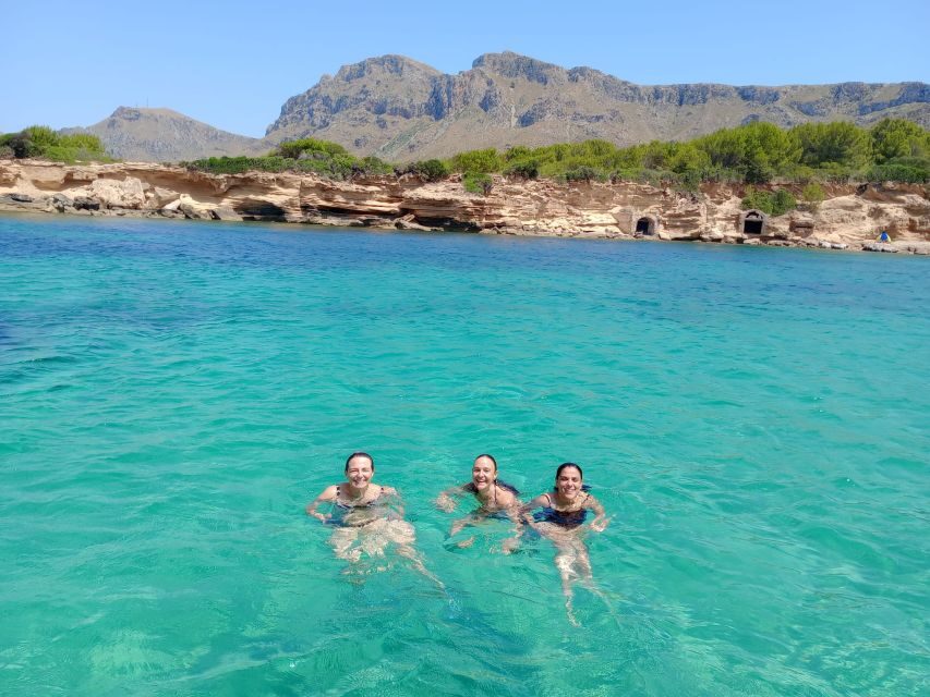 Can Picafort: Dolphin Watching Boat Tour with Swimming - What to bring so you enjoy the boat ride instead of fighting it