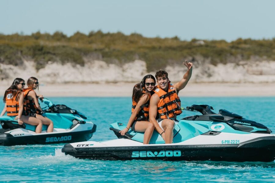Can Picafort: Guided Playa de Muro Jet Ski Tour with Photos - The 30-Minute Route Across Alcudia Bay and Playa de Muro