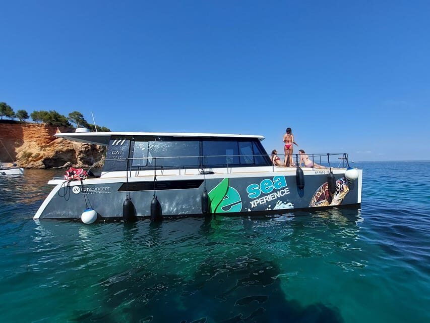 CATAMARAN ECO EXPERIENCE at Palma Bay - Snorkel gear and six underwater sea scooters: the fun factor