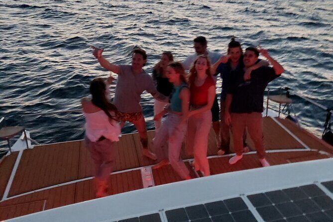 Catamaran Mallorca Eco Experience - Sailing out of Palma on a solar-electric catamaran