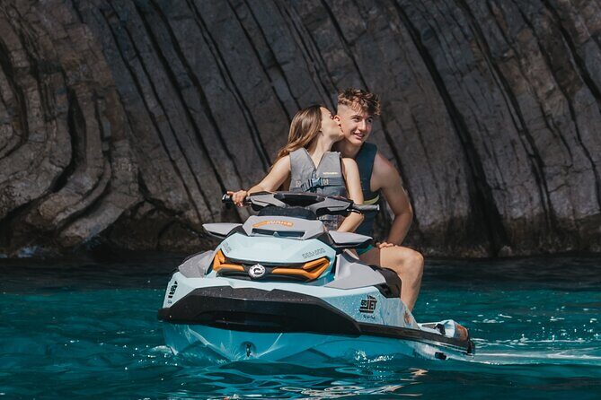 Coll Baix and Caves Guided Tour - Jet Skiing to Aucanada and Coll Baix in 90 Minutes