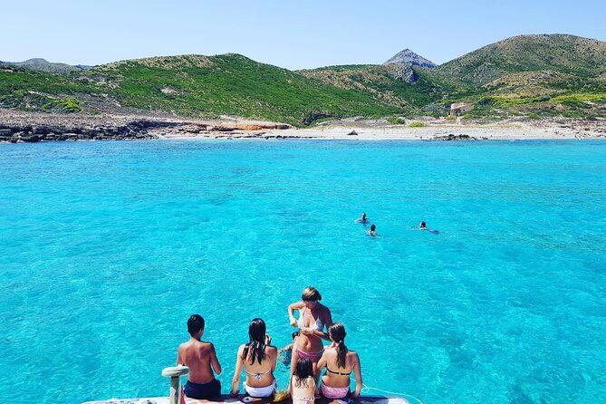 Day on Boat with Royal Charters Malloca - Cap Ferrutx: Calmer Water Anchoring and the Best Seat in the House