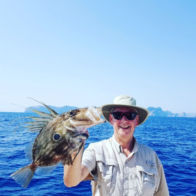 Fishing Boat Trip in Mallorca - North Mallorca fishing: Can Picafort morning, then two vertical sessions