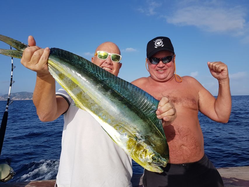Fishing Boat Trip in Mallorca - Boat and equipment: clean setup, but double-check the Shimano claim