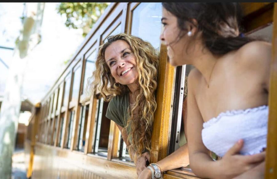 From Alcúdia: Soller Train and Tram Half Day Tour - The tram to Port de Sòller: valley views you can actually relax into