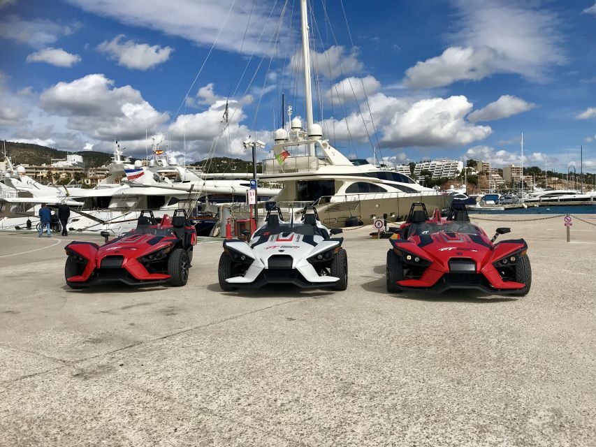 From Andratx: Formula Sunset Driving Tour - Driving feel and group pacing: you’re not stuck behind slow people