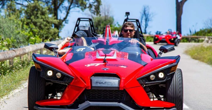 From Andratx: Formula Sunset Driving Tour - The cars: fun, fast, and strictly manual