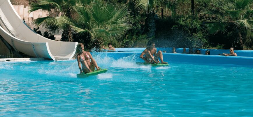 From Mallorca: Aqualand and Arenal Tickets and Transfer - Mallorca Waterpark Day From Alua Boccaccio: How the Timing Works
