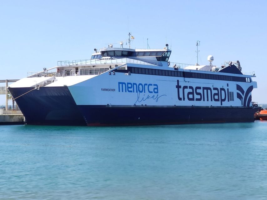 From Mallorca: Same-Day Round-Trip Ferry Ticket to Menorca - Ciutadella on your own terms: streets, food, and easy orientation