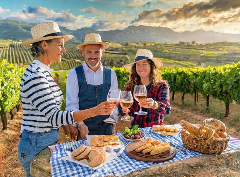 From Palma de Mallorca: Private Wine and Local Flavors Tour - The tasting: four wines, local snacks, and how to order your brain