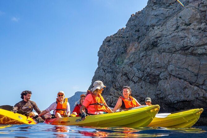 Guided Kayak Tour from Sant Elm to Sa Dragonera - The island harbor and the short guided hike