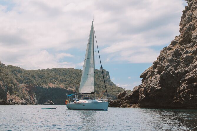 Half Day Private Sailing Tour along the Tramuntana Coast - Stop 4: Cala Tuent for snorkeling, surfing-style fun, and a water playground