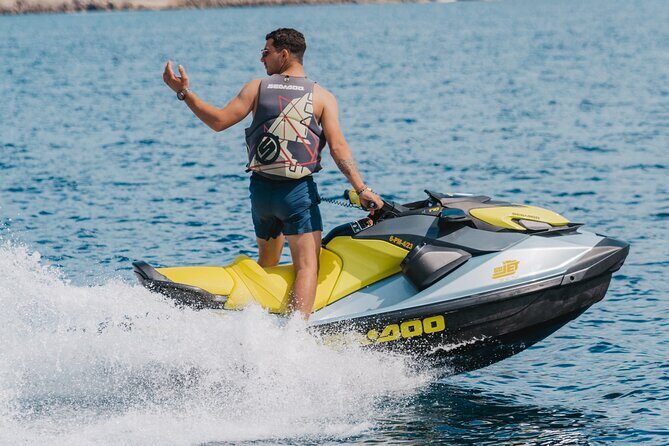 Jet Ski Tour around Alcanda Island - Jet Ski Power on Alcúdia Bay and Alcanada Island