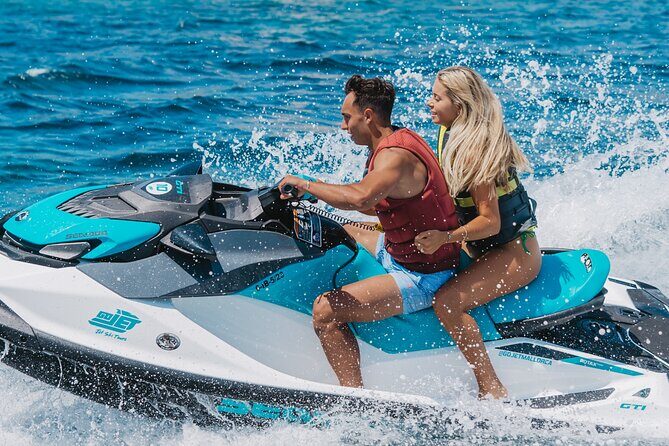 Jet Ski Tour around Alcanda Island - Alcanada Island: The Swim and the Free Photos Moment