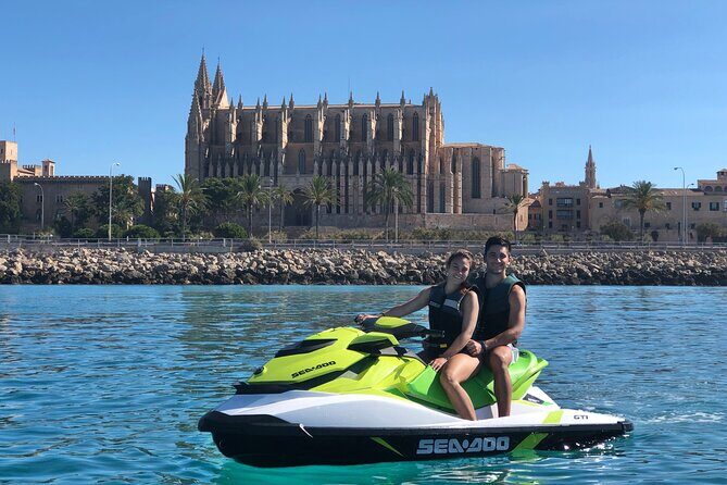 Jetski Tour to the Emblematic Palma Cathedral - The ride plan: Portitxol, Palma Cathedral stop, and open-sea throttle time