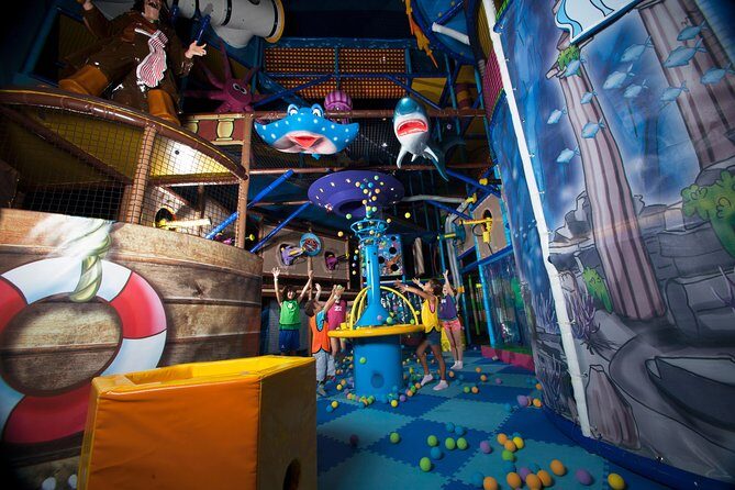 Katmandu Park Entrance with Transfers - Splash park and soft play: seasonal fun for heat days