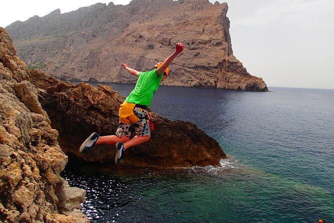 Kayak & Coasteering - Paddling the Cala Sant Vicenç Coast: The Scenic Circuit Before the Action