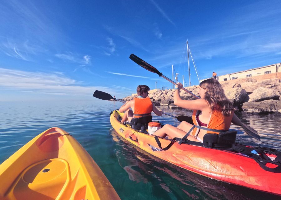 Kayak Tour Bay of Palma - From Ca’n Pastilla toward Na Galera: paddle, pause, repeat
