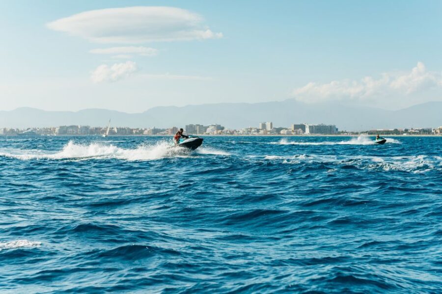 Mallorca: 25-Minute Palma Beach Jet Ski Excursion - Bahía de Palma Nature Reserve and Nearby Caves Stops