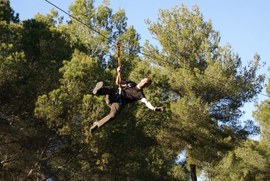 Mallorca: Adrenaline Tree Top Adventure Entry Ticket - Course-by-course: how the adrenaline is built (and how you’ll feel it)