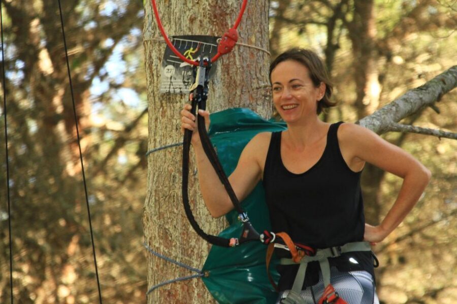Mallorca: Adrenaline Tree Top Adventure Entry Ticket - Managing fear and building confidence in the trees