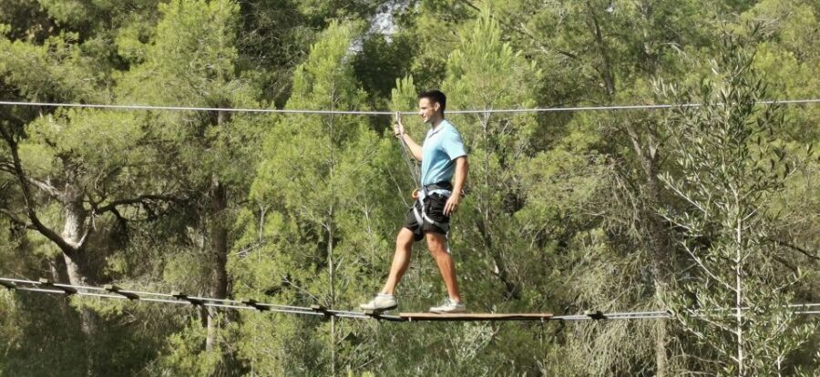 Mallorca: Adrenaline Tree Top Adventure Entry Ticket - Price and value: is $31 a good deal for 154 games?