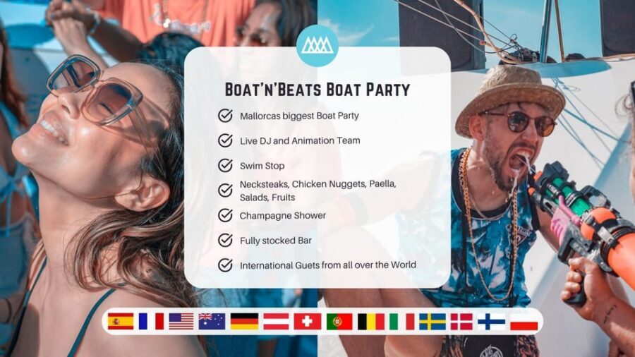 Mallorca: Boat Party with DJ, Buffet and Entertainment - Setting Sail From Palma Marina: What the first stretch feels like